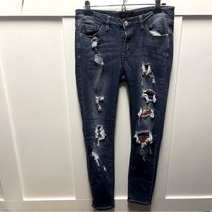 ⬇️$45 Judy Blue‎ skinny fit jeans size 11/30